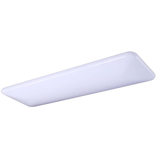 Sunlite 51-in 35W 100W= 3000 Lumens 3000K 120-277V ETL Listed White LED Puff Ceiling Light Fixture 81213-SU - main